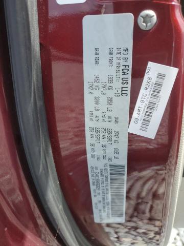 2019 CHRYSLER PACIFICA T 2C4RC1BG0KR626297