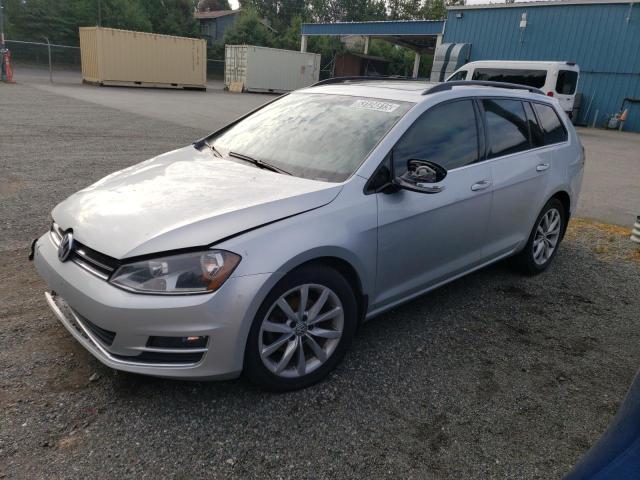VOLKSWAGEN GOLF SPORT 2017 silver  gas 3VWC17AU5HM511505 photo #1