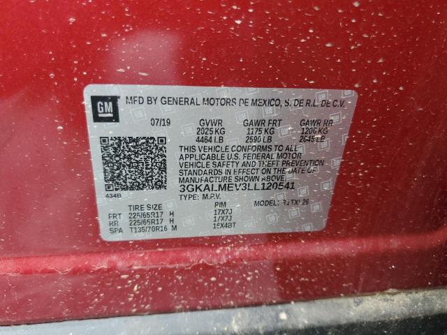 2020 GMC TERRAIN SL - 3GKALMEV3LL120541
