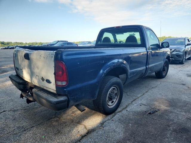 FORD F250 SUPER 2004 blue pickup gas 1FTNF20L54ED46760 photo #4