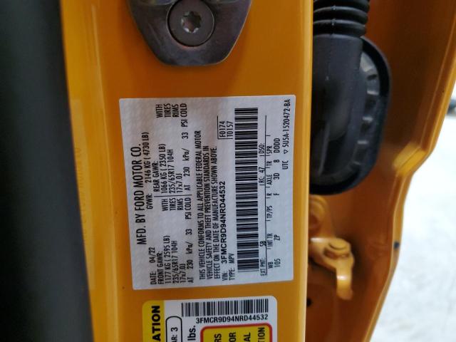 2022 FORD BRONCO SPO 3FMCR9D94NRD44532