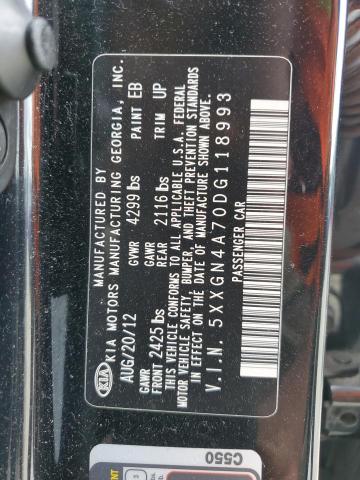 2013 KIA OPTIMA EX - 5XXGN4A70DG118993