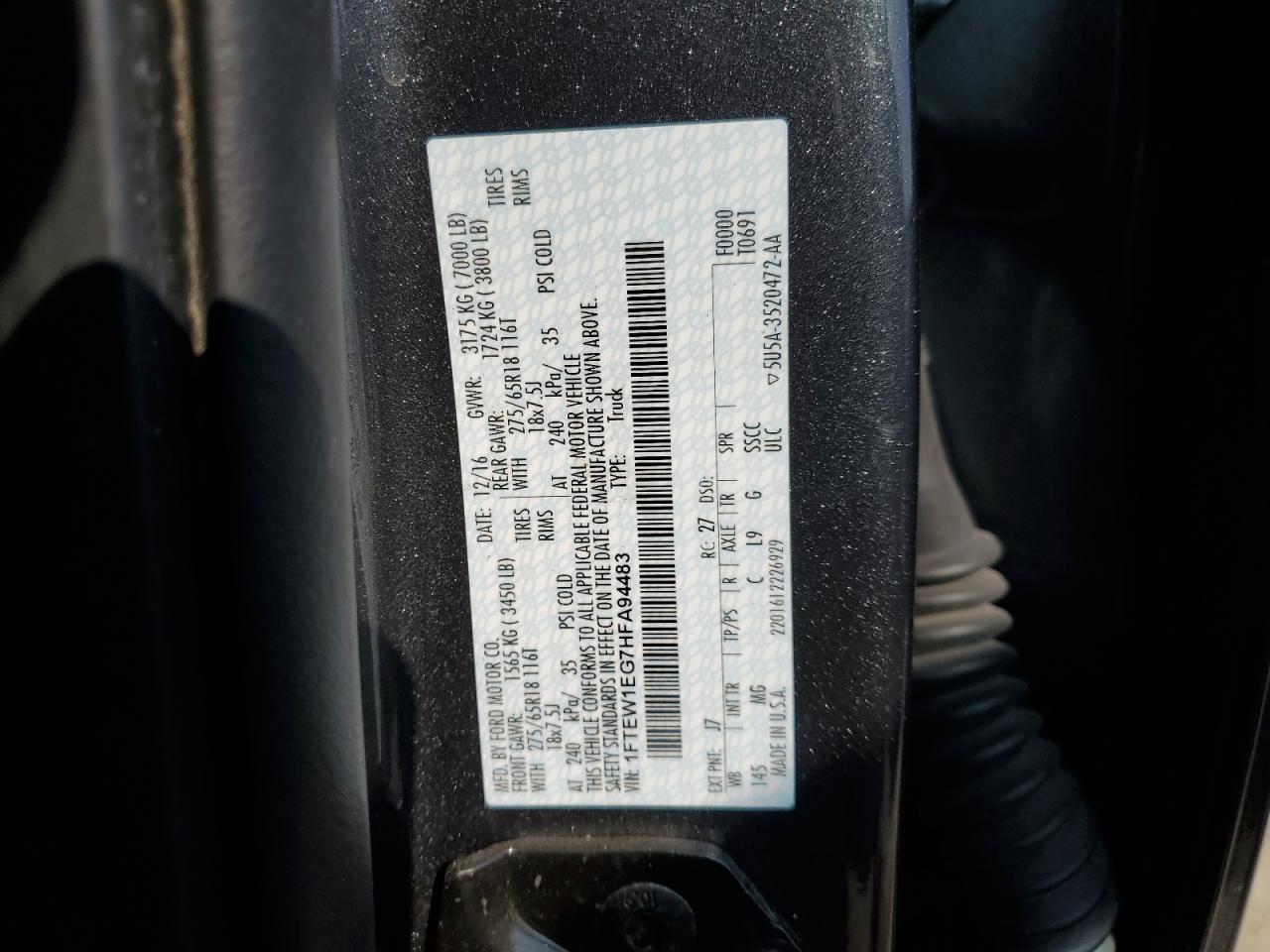 FORD F-150 SUPERCREW