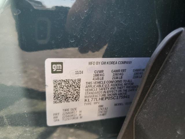 2025 CHEVROLET TRAX 1LT KL77LHEP0SC175941