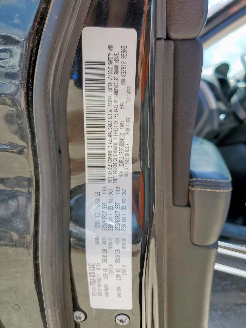 2015 JEEP CHEROKEE S 1C4PJLAB3FW694931