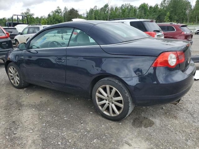 VOLKSWAGEN EOS BASE 2007 blue  gas WVWAA71F97V049532 photo #3
