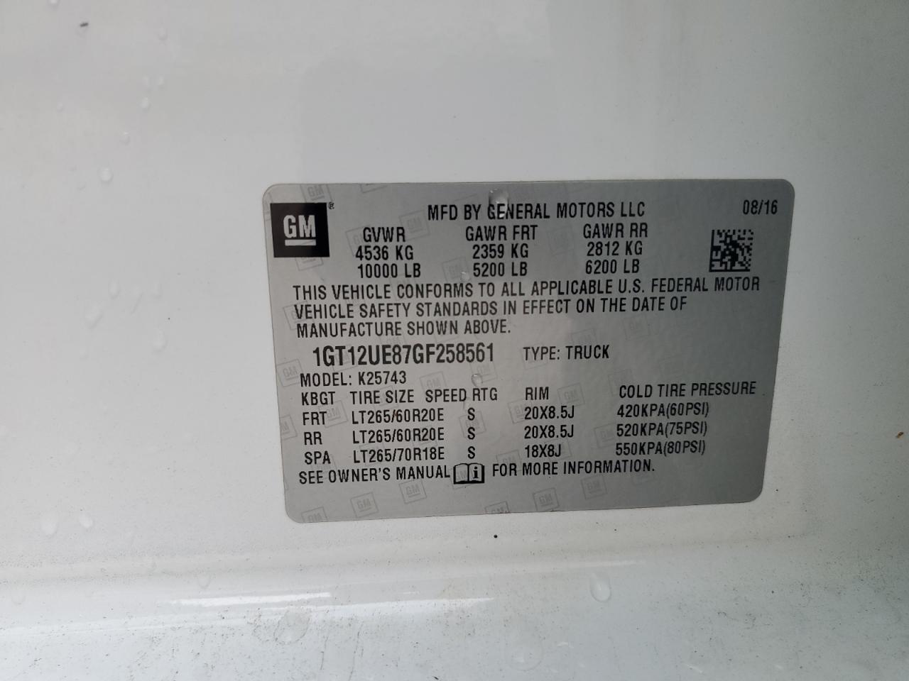 GMC SIERRA 2500HD K2500 DENALI