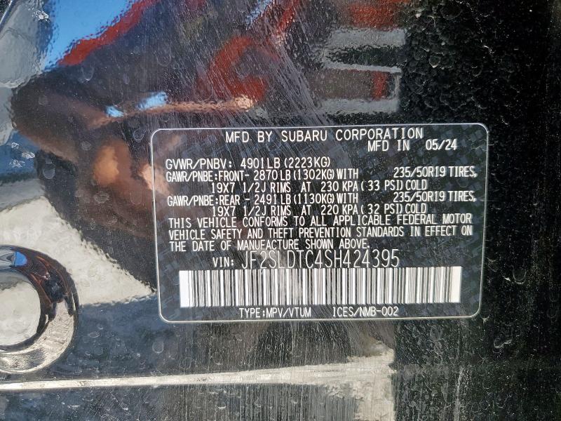 2025 SUBARU FORESTER T JF2SLDTC4SH424395