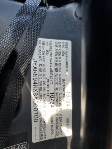 2025 YAMAHA MT09 JYARN94NXSA000700