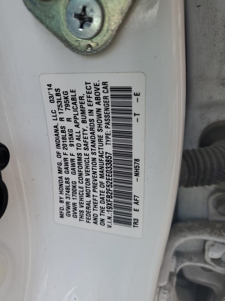 Honda Civic lx 2014