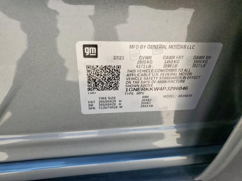2023 CHEVROLET TRAVERSE P 1GNERKKW4PJ296046