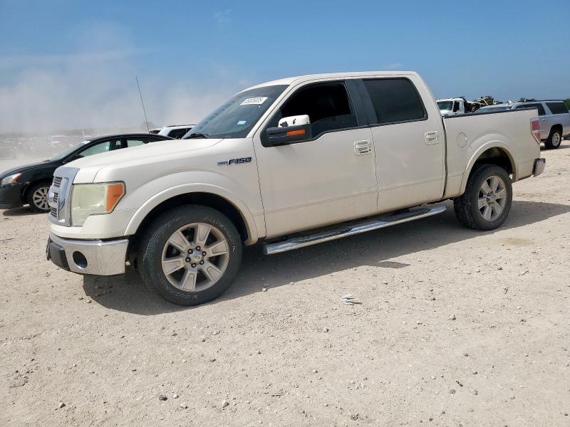 FORD F150 SUPER 2009 white  flexible fuel 1FTPW12V89KB33439 photo #1