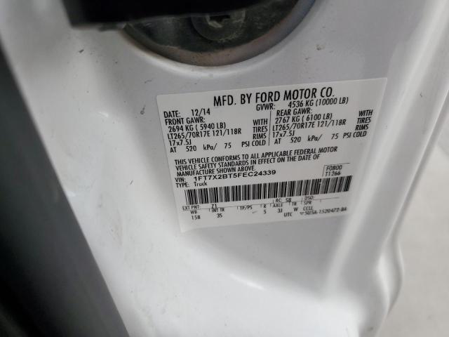 2015 FORD F250 SUPER - 1FT7X2BT5FEC24339