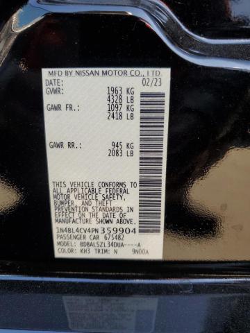 2023 NISSAN ALTIMA SR - 1N4BL4CV4PN359904