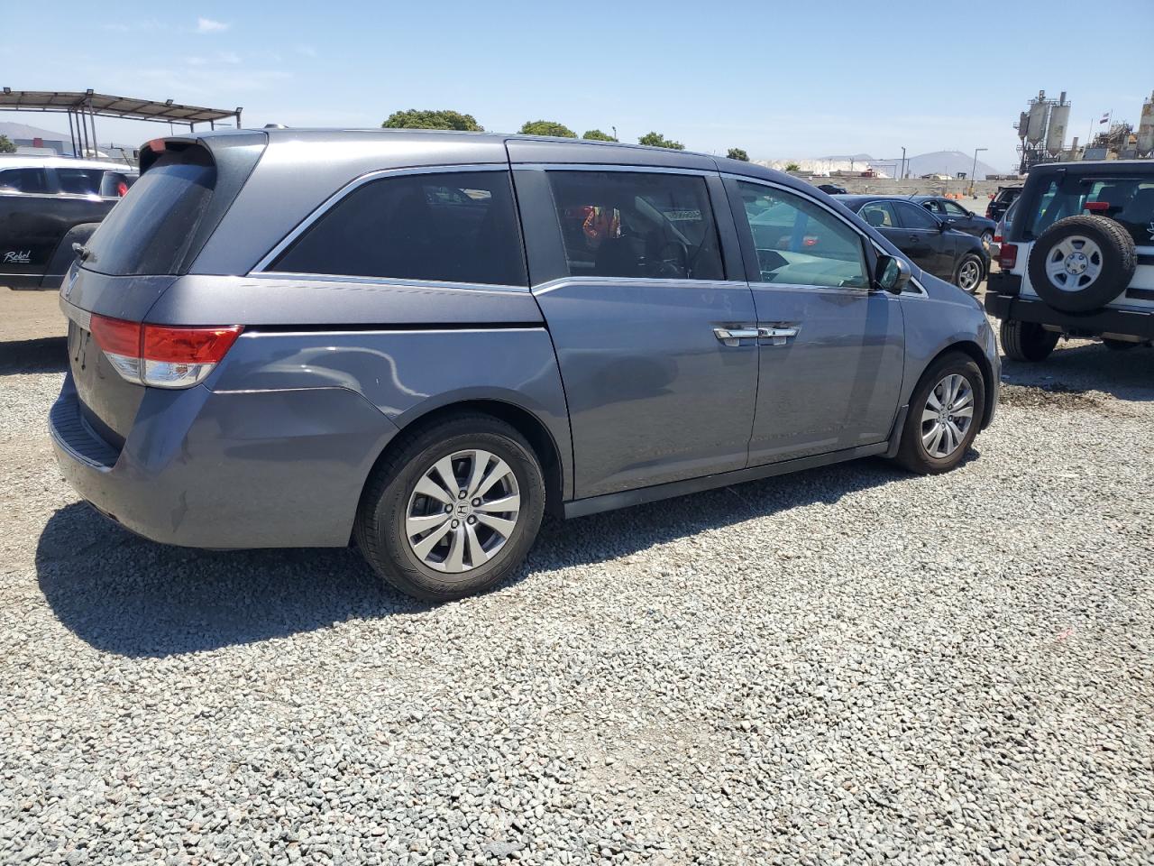 Lot #3264432409 2016 HONDA ODYSSEY EXL