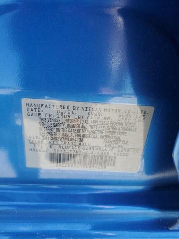 2021 NISSAN VERSA SV 3N1CN8EV7ML894138