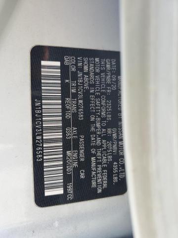 2020 NISSAN ROGUE SPOR JN1BJ1CV3LW276583