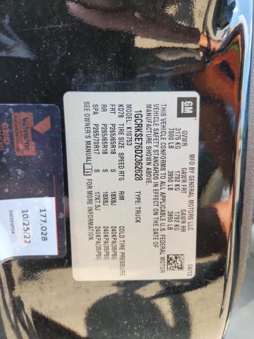 2013 CHEVROLET SILVERADO - 1GCRKSE76DZ362628