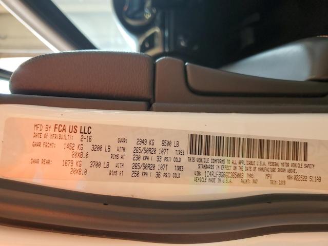 2016 JEEP GRAND CHER 1C4RJFBG6GC365003