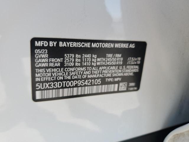 2023 BMW X4 XDRIVE3 5UX33DT00P9S42105