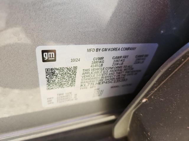 2025 CHEVROLET TRAX 1LT KL77LHEP4SC135393