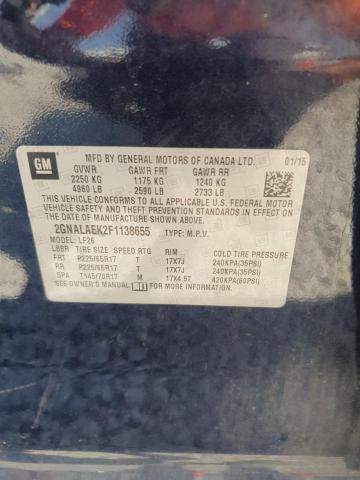 2015 CHEVROLET EQUINOX LS 2GNALAEK2F1138655
