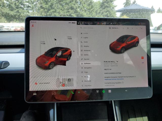 2020 TESLA MODEL Y 5YJYGDEE0LF057024