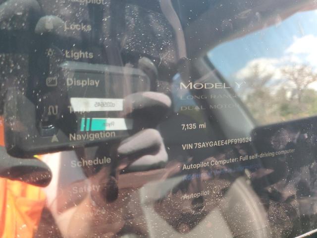 2023 TESLA MODEL Y 7SAYGAEE4PF919524