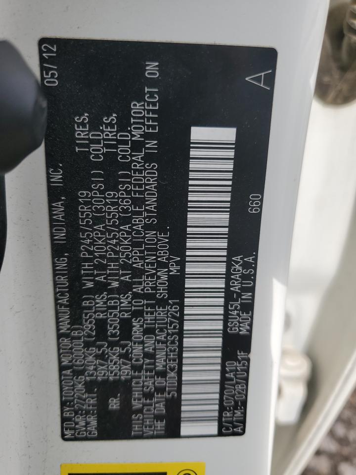 TOYOTA HIGHLANDER LIMITED