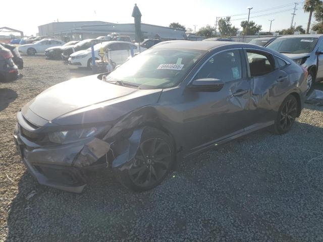 HONDA CIVIC SPOR 2020 gray  gas 19XFC2F8XLE204522 photo #1