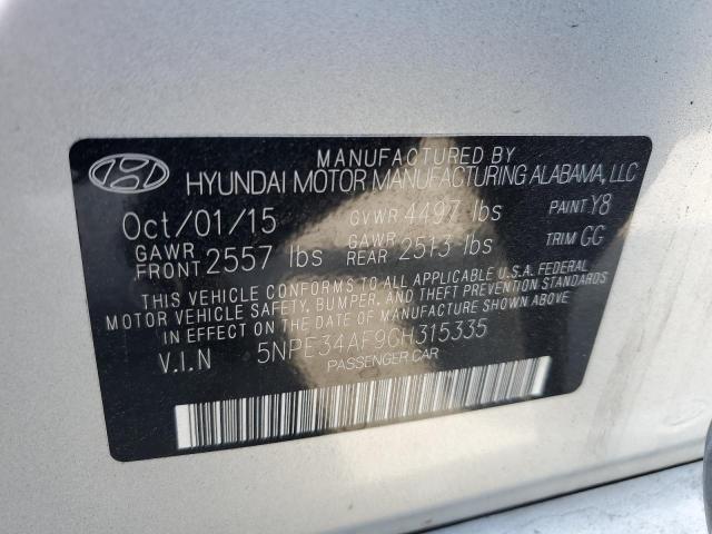 2016 HYUNDAI SONATA SPO 5NPE34AF9GH315335