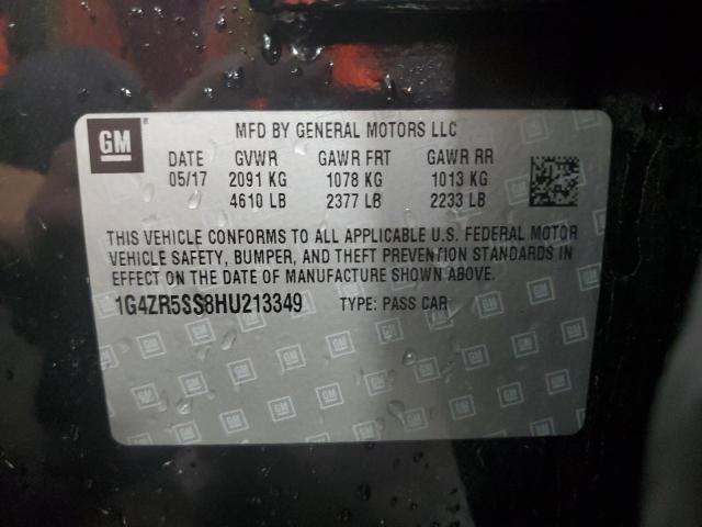 2017 BUICK LACROSSE P 1G4ZR5SS8HU213349