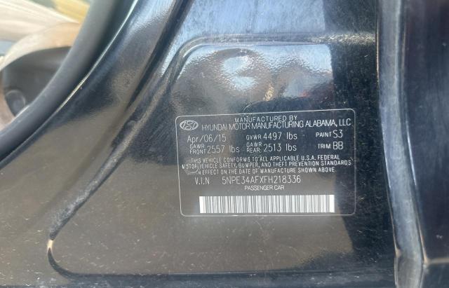 2015 HYUNDAI SONATA SPO 5NPE34AFXFH218336