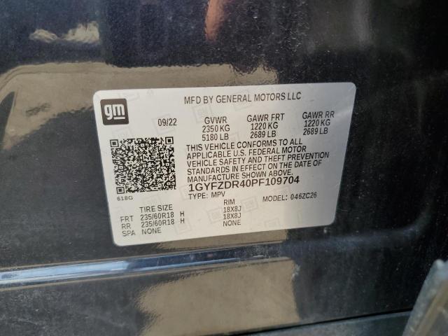 2023 CADILLAC XT4 PREMIU - 1GYFZDR40PF109704