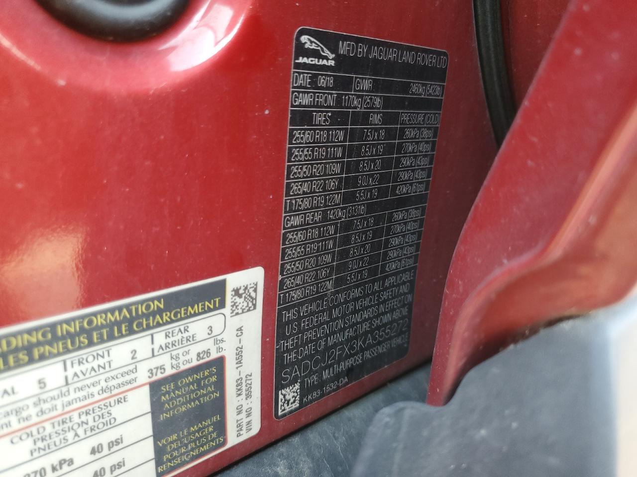 JAGUAR F-PACE PREMIUM