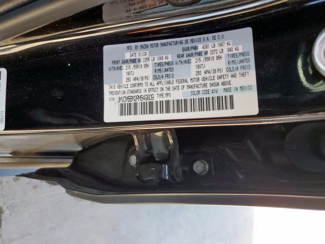2024 MAZDA CX-30 SELE 3MVDMBBM2RM649809