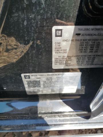 2020 GMC SIERRA K15 3GTU9DED5LG313202