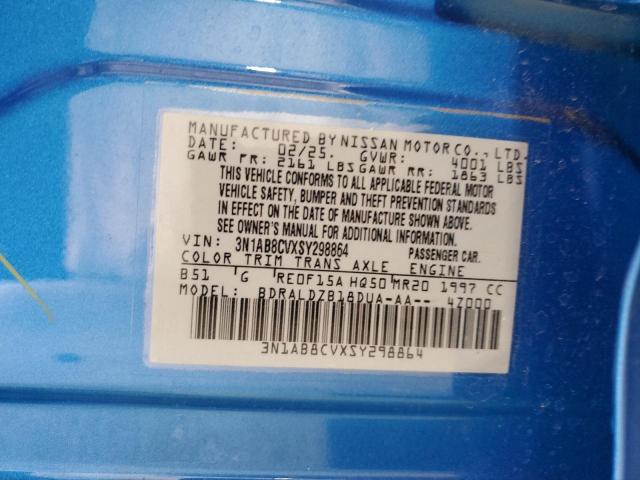 2025 NISSAN SENTRA SV 3N1AB8CVXSY298864