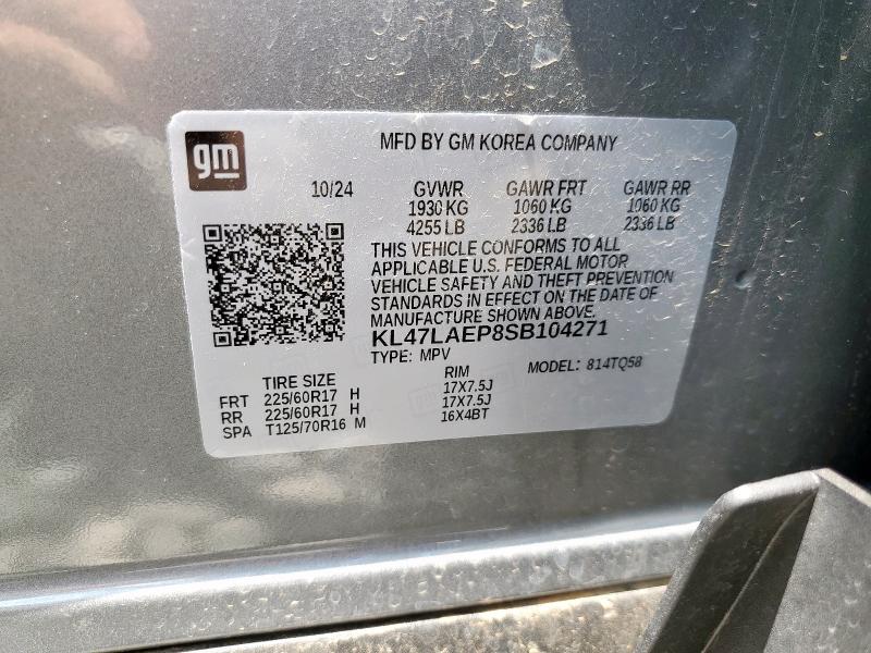 2025 BUICK ENVISTA PR KL47LAEP8SB104271