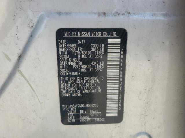 2018 NISSAN ARMADA SV - JN8AY2ND9J9056265