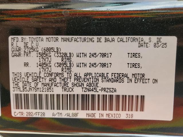 2025 TOYOTA TACOMA DOU - 3TMLB5JN7SM121851