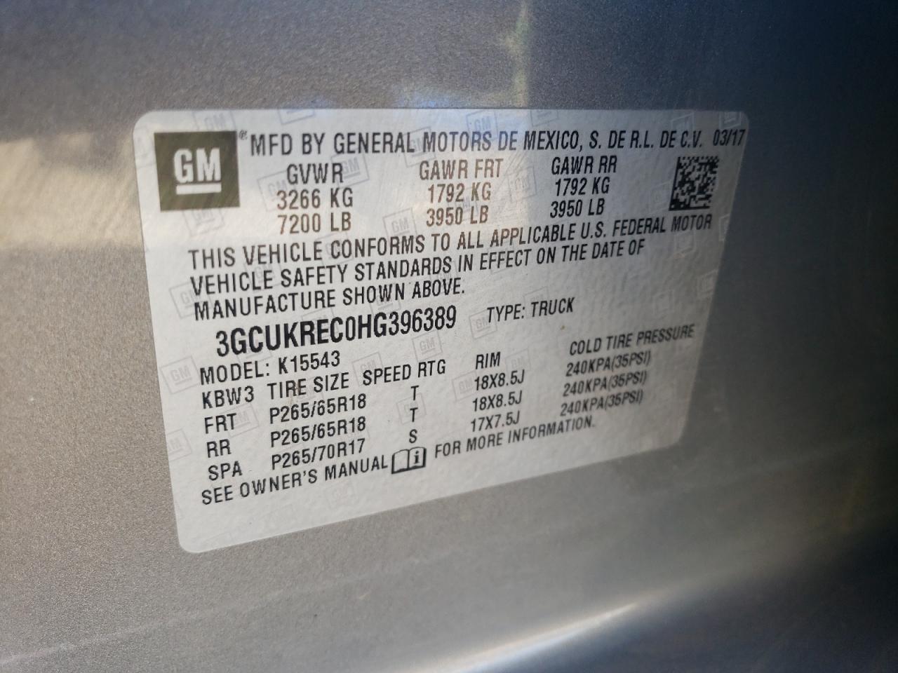 CHEVROLET SILVERADO K1500 LT