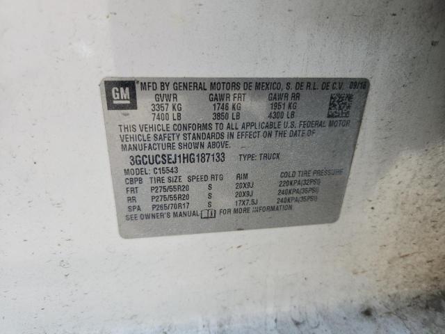 2017 CHEVROLET SILVERADO - 3GCUCSEJ1HG187133