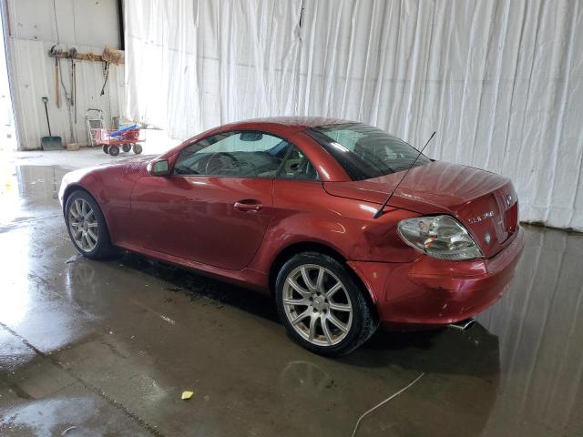 MERCEDES-BENZ SLK 350 2005 maroon  gas WDBWK56F45F035513 photo #3