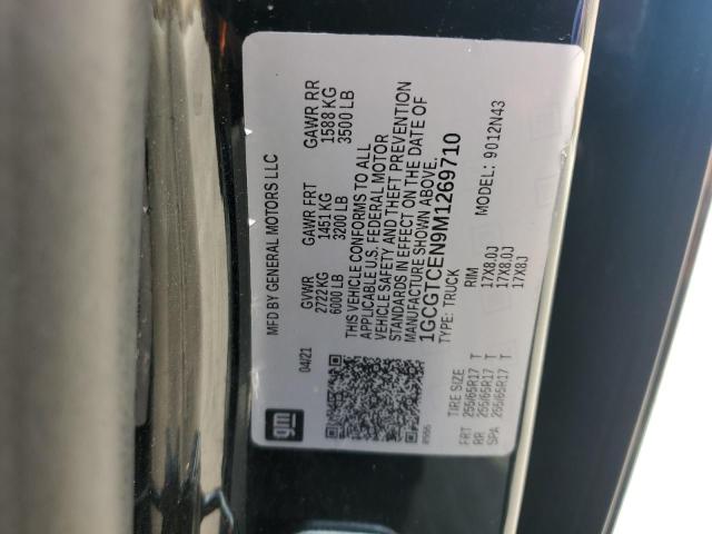 2021 CHEVROLET COLORADO L - 1GCGTCEN9M1269710