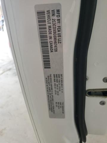 2021 DODGE CHARGER 2C3CDXBG6MH674728