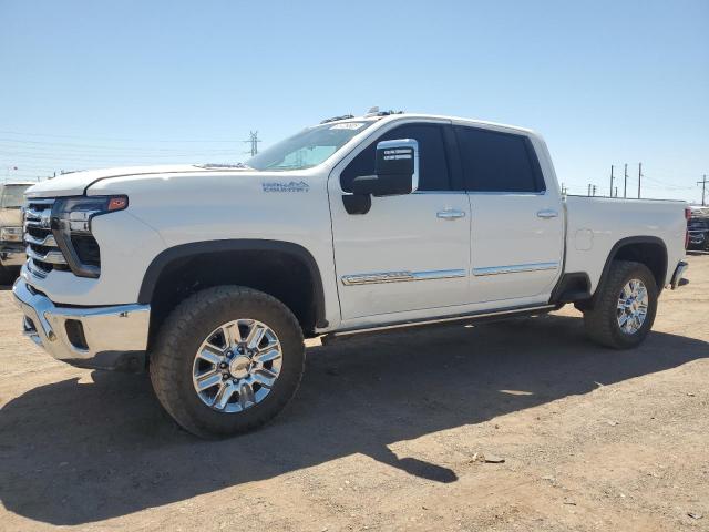 CHEVROLET SILVERADO 2024 white  diesel 1GC4YREY3RF190657 photo #1
