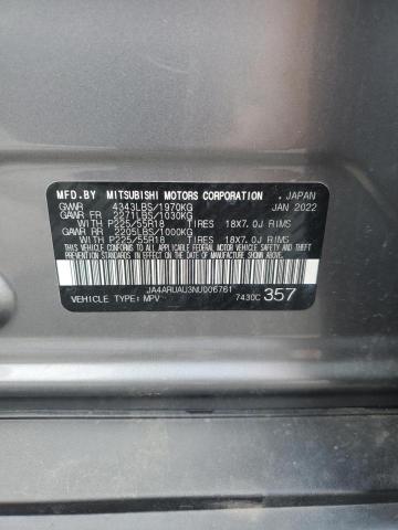 2022 MITSUBISHI OUTLANDER JA4ARUAU3NU006761