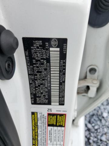 2019 TOYOTA CAMRY L 4T1B11HK8KU209558