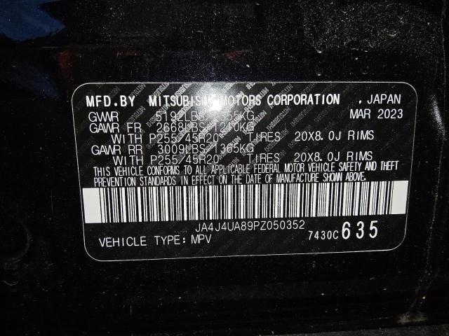2023 MITSUBISHI OUTLANDER JA4J4UA89PZ050352